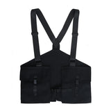 Tactical Vest Streetwear Bag Women Hip Hop Chest Rig Waist Bag HW712