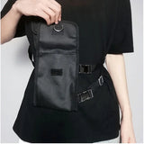 Tactical Vest Waist Bag Chest Rig Waist Pack Adjustable Belt Bags Fanny Pack