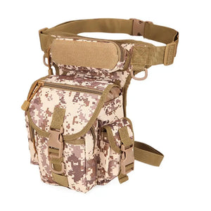 Tactical Waist Bag Drop Leg Bags Tool Camping Hiking Military Shoulder