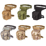 Tactical Waist Bag Drop Leg Bags Tool Camping Hiking Military Shoulder