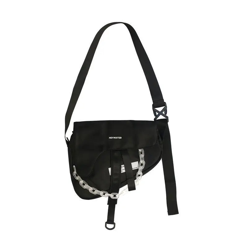 Retro Chain Messenger Bag for Women