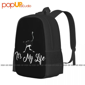 Talk Talk It'S My Life Ostrich Backpack Hot Sports Bag
