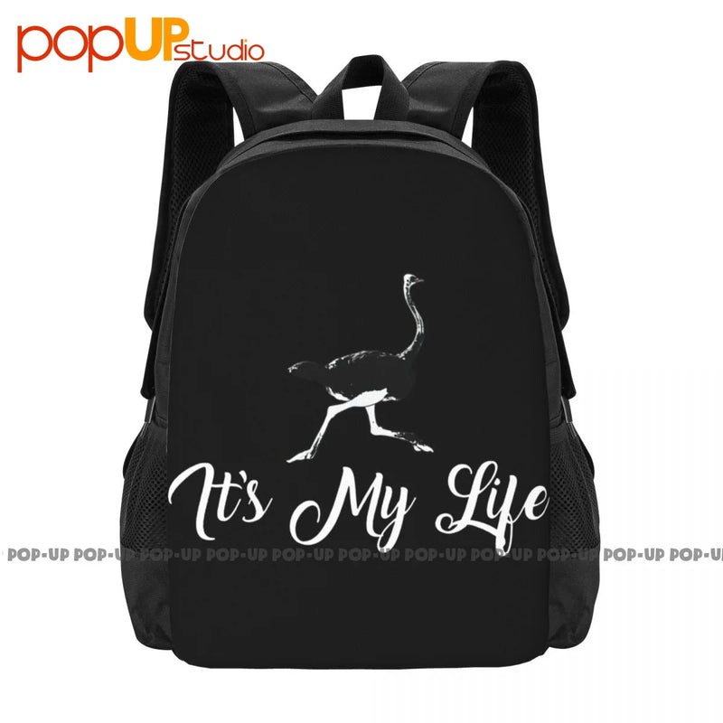 Talk Talk It'S My Life Ostrich Backpack Hot Sports Bag