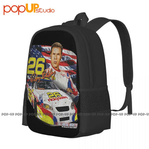 Talladega Nights Ricky Bobby Racing Backpack Large Capacity Gym Art Print