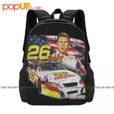 Talladega Nights Ricky Bobby Racing Backpack Large Capacity Gym Art Print