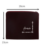 Jewish Prayer Shawl Set: Tallit & Tefillin Bag, Velvet Zippered Bags
