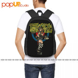 Tank Girl Comic Spades Bomb Feminist Backpack Vintage Shoe Bag