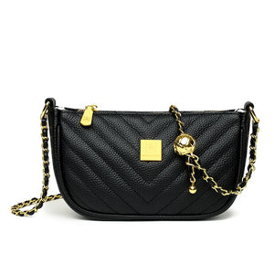 Cowhide Leather Women Crossbody Bag and Office Worker Lad