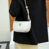 Cowhide Leather Women Crossbody Bag and Office Worker Lad