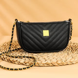 Cowhide Leather Women Crossbody Bag and Office Worker Lad
