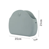 Moon Light EVA Shoulder Bag Waterproof Rubber Silicon Women Handbag