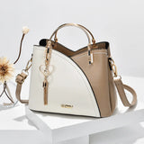 Tassel Bucket Crossbody Bags Leather Handbags for Women