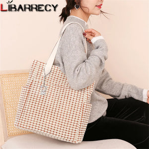 Large Capacity Women Tote Bag Solid Women's Handbag