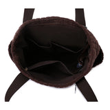 Large Capacity Women Tote Bag Solid Women's Handbag