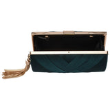 Tassel Ladies Clutch Bag Shoulder Handbags for Party Wedding