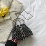 Tassel Handbag Evening Clutch Shoulder Bag for Women