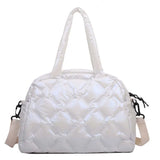 Embroidered Tassel Messenger Bag for Women - Chain Crossbody Bag