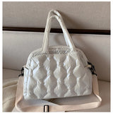 Embroidered Tassel Messenger Bag for Women - Chain Crossbody Bag