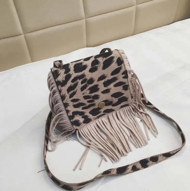 Tassel Mini Messenger Bags Kids Girls Handbags Coin Purse