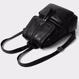 Tassel Women Backpacks Soft Leather Bag Female Travel Bags