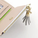 Small Leather Women Wallets Zipper Purses Female Purse Clutch
