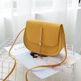 Tassel Women's Shoulder Bag PU Leather Ladies Messenger Bag