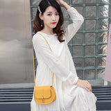 Tassel Women's Shoulder Bag PU Leather Ladies Messenger Bag