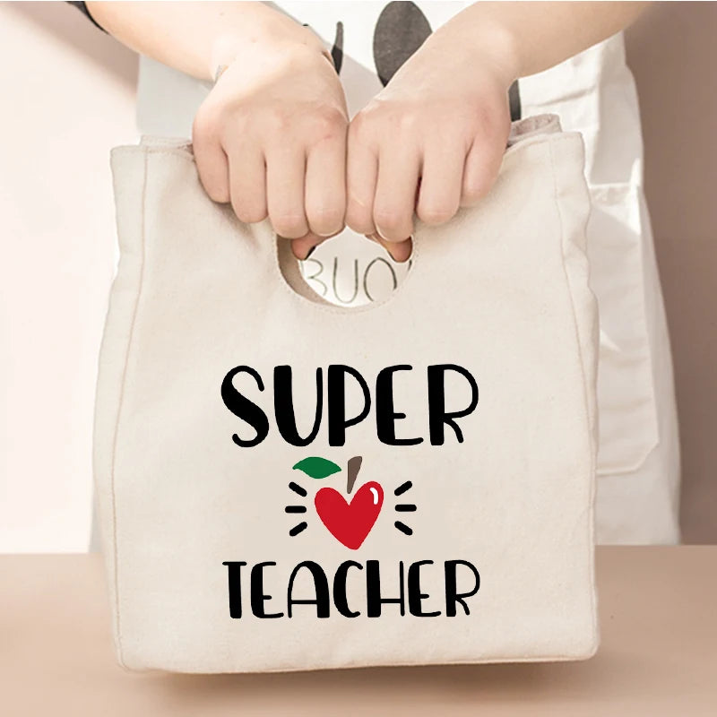 Love Rainbow Printed Cooler Lunch Bags Women Handbags Thermal Insulated Br