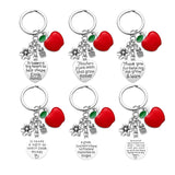 Teacher Appreciation Keychain Christmas Gift Bag Accessory