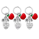 Teacher Appreciation Keychain Christmas Gift Bag Accessory