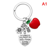 Teacher Appreciation Keychain Christmas Gift Bag Accessory