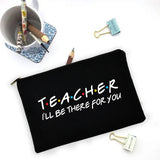 Teacher Pencil Case Large Capacity Wash Pouch Supplies Storage Bag