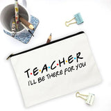 Teacher Pencil Case Large Capacity Wash Pouch Supplies Storage Bag