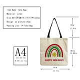 Teacher's Printed Tote Bag High Capacity Eco Friendly Women Shoulder Bag