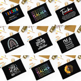 Teachers' Gift Makeup Bag Teacher Survival Kit Pencil Pouch