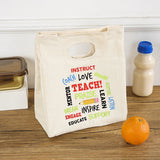 Teacher Appreciation Cooler Bags Insulated Lunch Bag