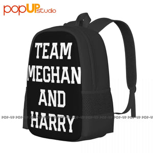 Meghan And Harry-Markle Prince Harry Backpack Large Capacity New Shoe Bag