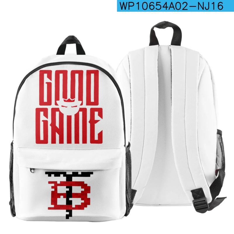 Technoblade Good Game Merch Backpack Gift Girls Boys SchoolBag