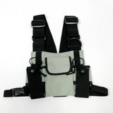 Techwear Tactical Chest Rig Bag Men Streetwear Sling Military Waist Pack