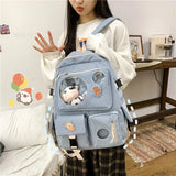 Teen Girls College Bookbag Student Backpack Bag