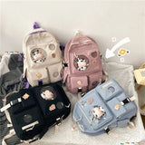 Teen Girls College Bookbag Student Backpack Bag