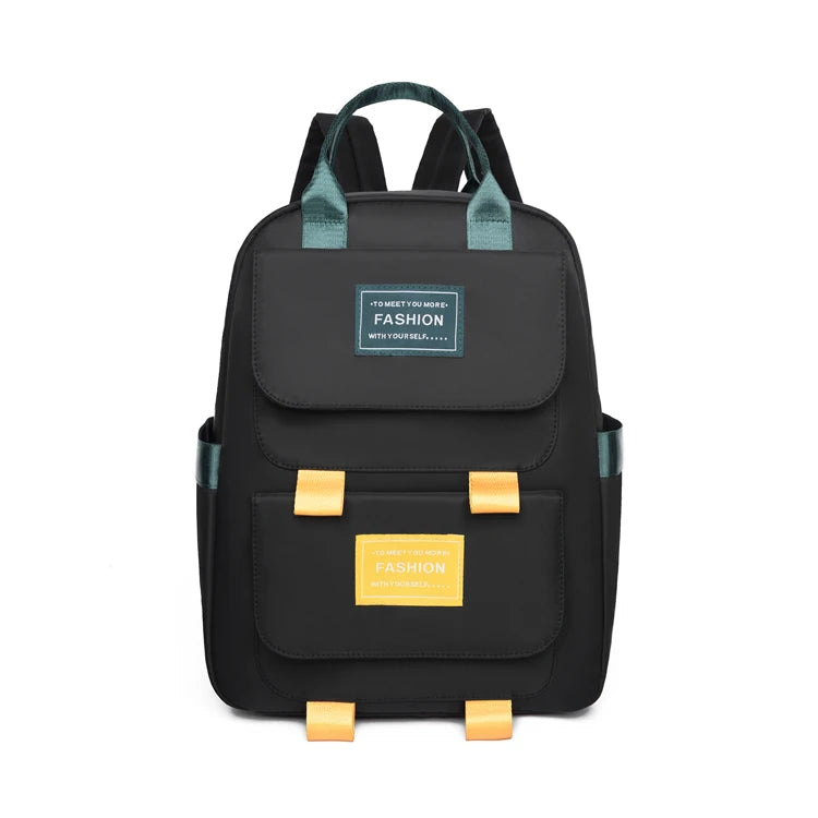 Casual Women Backpack Nylon School Bags