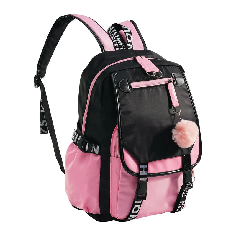 Girls' Backpack For School College Student Daypack Bookbag A4K8