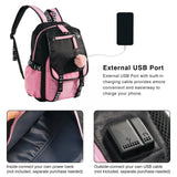 Girls' Backpack For School College Student Daypack Bookbag A4K8