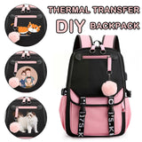 Girls' Backpack For School College Student Daypack Bookbag A4K8