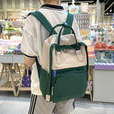 Girls Travel Backpack Waterproof Nylon Schoolbag