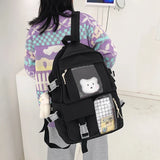Anti-Theft Backpack for Teenage Girls with Multi-Pocket Design