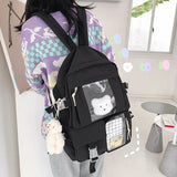 Anti-Theft Backpack for Teenage Girls with Multi-Pocket Design