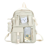 Anti-Theft Backpack for Teenage Girls with Multi-Pocket Design