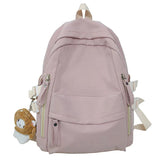 Teenage Girls Anti-Theft Backpack Women School Bag